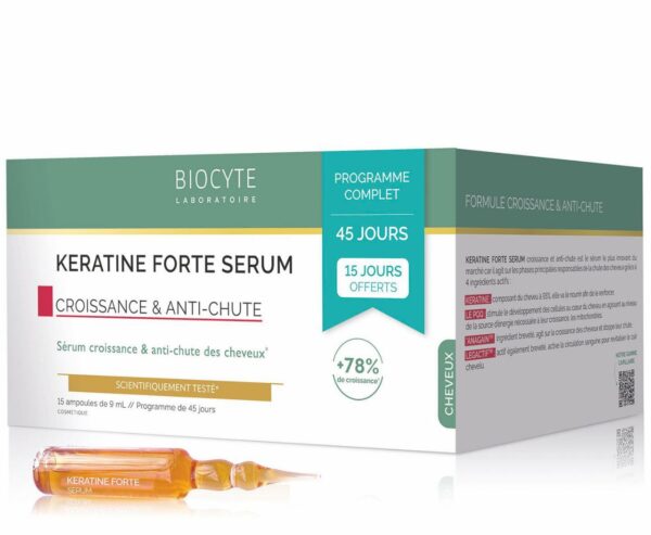 Keratine Forte Anti-Hair Loss Serum® (15 x 9 ml vials)